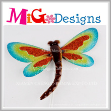 Atacado New Design Metal Dragonfly Wall Decoração